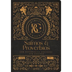 Bíblia Contexto | Salmos E Provérbios | Capa Ornamentos
